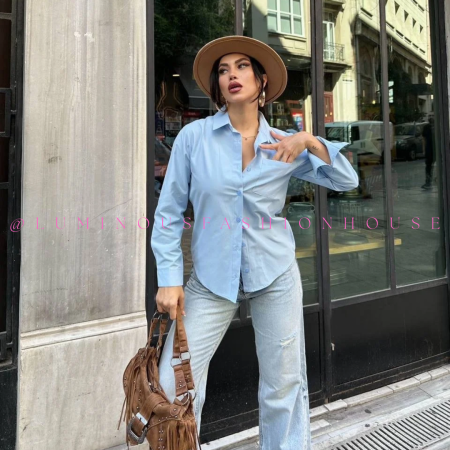 BabyBlue Casual Shirt